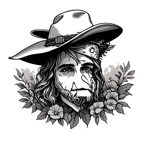 Country tattoo design idea