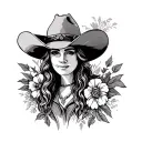 Country tattoo design idea