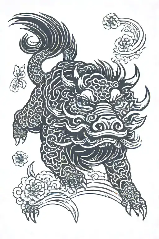 boar tattoo design idea