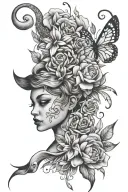 taking chances tattoo design idea