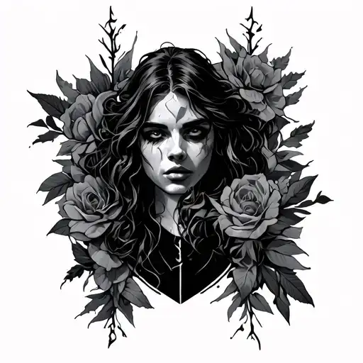 Hesitation Is Defeat tattoo design idea