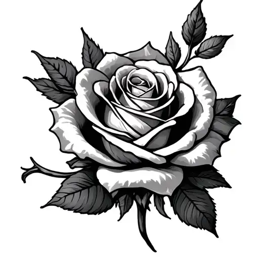 Estrela de David at the top of the Rose of the arm Psalm 27 4 and Yeshua tattoo design idea