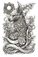 Slavic style tattoo design idea