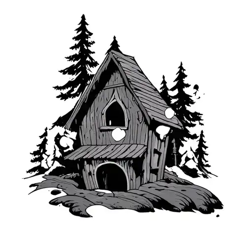 Gravity Falls tattoo design idea