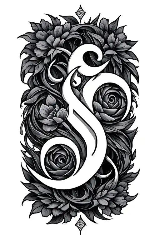 Sofia Livia ambigram tattoo tattoo design idea
