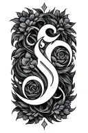 Sofia Livia ambigram tattoo tattoo design idea