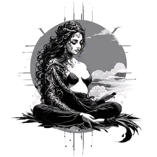 balance & integrity tattoo design idea