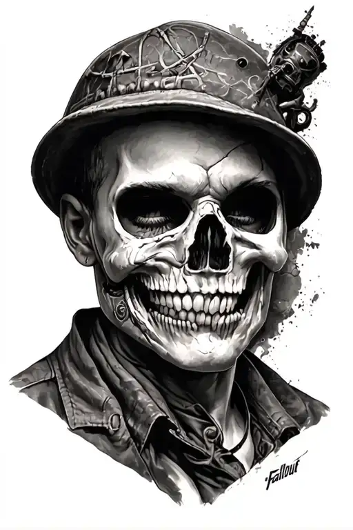 fallout tattoo design idea