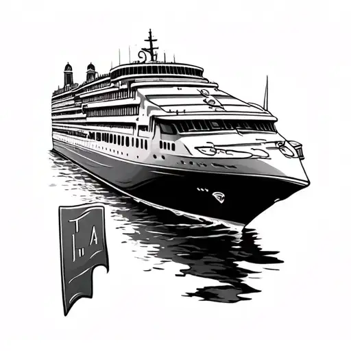 cruise Italy tattoo design idea