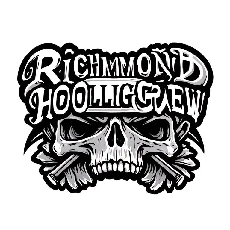 richmond hooligan crew tattoo design idea
