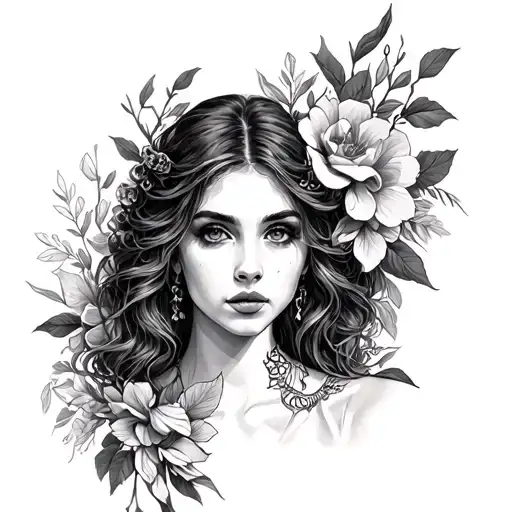 mary edwin tattoo design idea