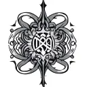 Ambigram tattoo design idea