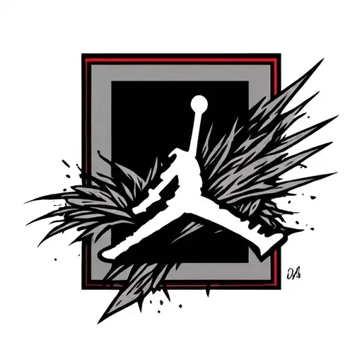 Jordan Logo tattoo design idea