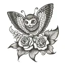 inner child healing tattoo design idea