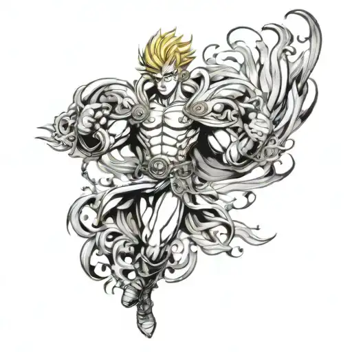 Escanor seven deadly sins tattoo design idea