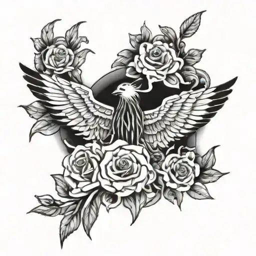 service and sacrifice tattoo design idea