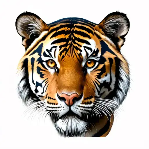 royal bengal tiger tattoo design idea
