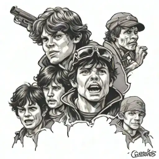 the Goonies  tattoo design idea