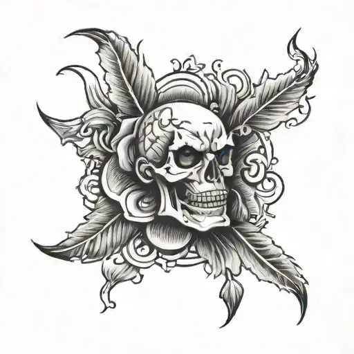 Traditional Flash tattoo design idea