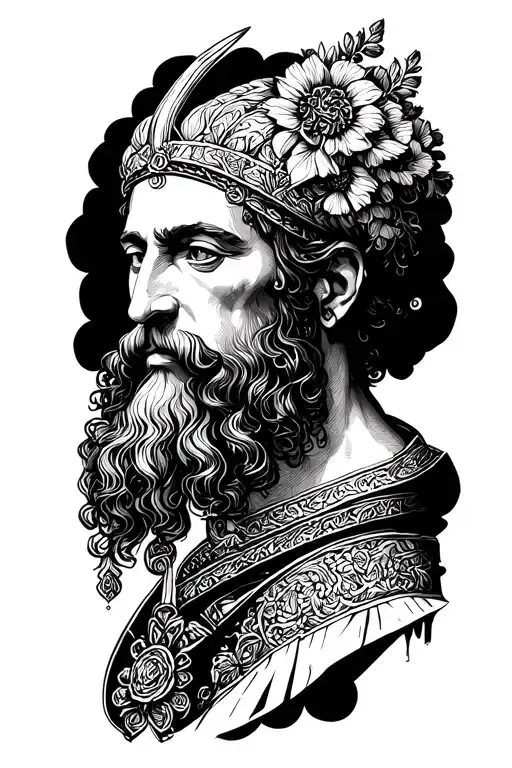 Flavius ​​Belisarius tattoo design idea