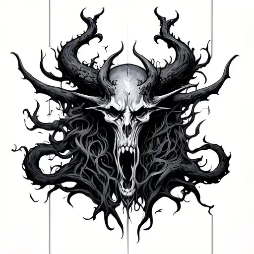 7 Princes Of Hell tattoo design idea