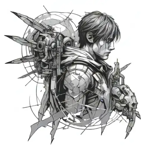 Death Stranding tattoo design idea