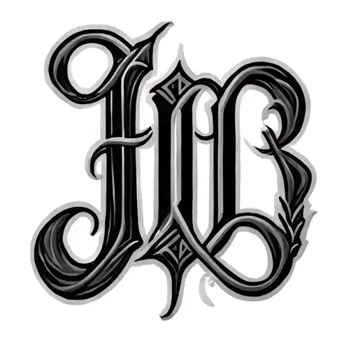 Two Word Ambigram Generator tattoo design idea