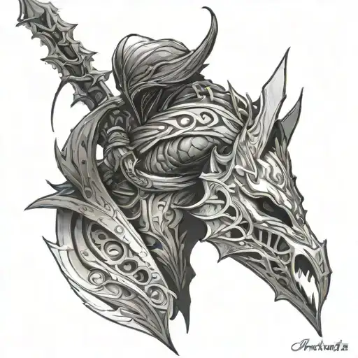 artorias tattoo design idea