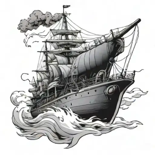 Endurance Ship tattoo design idea