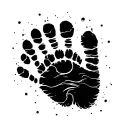 Baby Footprint tattoo design idea