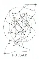 pulsar map tattoo design idea