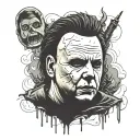 michael myers tattoo design idea