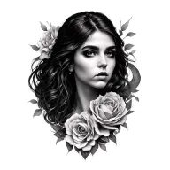 Gemini tattoo design idea