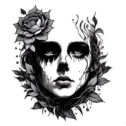 Self healing, bipolar disorder tattoo design idea