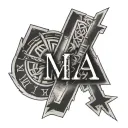 2004 In Roman Numerals tattoo design idea