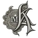 2004 In Roman Numerals tattoo design idea