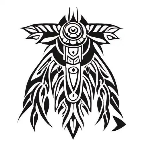 choctaw tribe symbol tattoo design idea