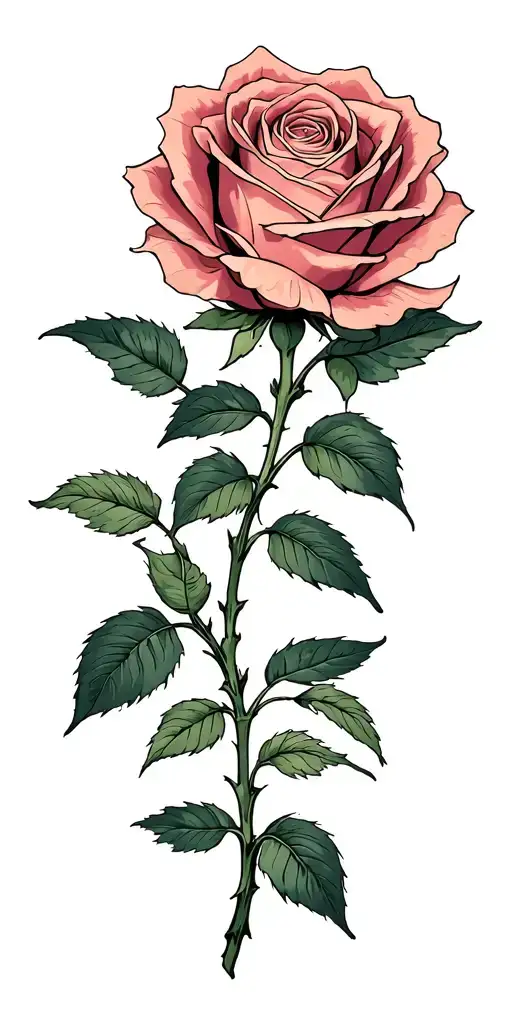 "Rose That Grew From Concrete " Concrete Rose tattoo design idea