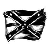 Confederate flag name tattoo tattoo design idea