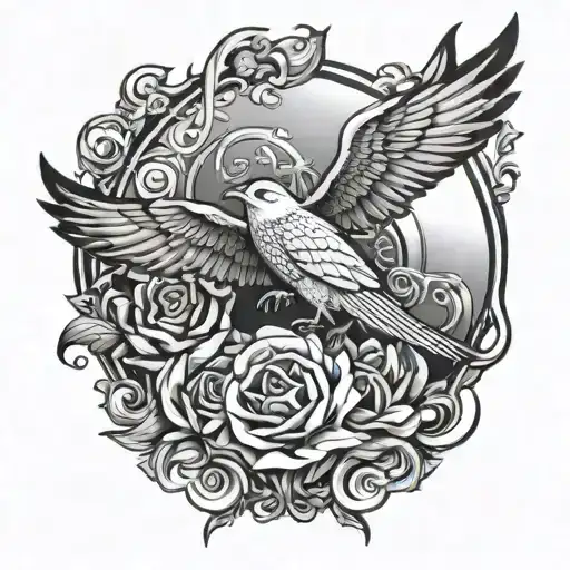 The blood of the covenant is thicker than the water of the womb  tattoo design idea