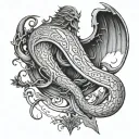 The blood of the covenant is thicker than the water of the womb  tattoo design idea