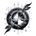 math themed tatoo tattoo design idea