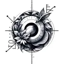 math themed tatoo tattoo design idea