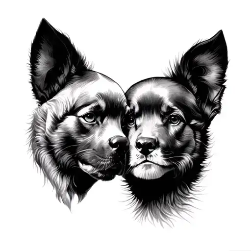 Grandchildren tattoo design idea