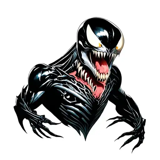 venom starwars tattoo design idea