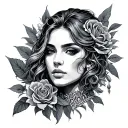 mk5  with Murphy law in Latin surrounding it  tattoo design idea