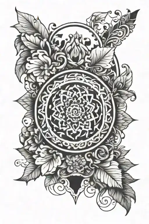 chosen one tattoo design idea