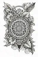 chosen one tattoo design idea