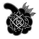 take it easy celtic pattern tattoo design idea