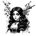 Alice Madness Returns tattoo design idea